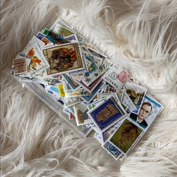 Pack of old stamps